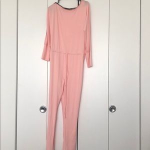 Pink pepto bismol jumper